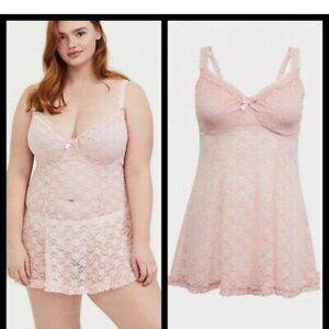Torrid Pink Chemise